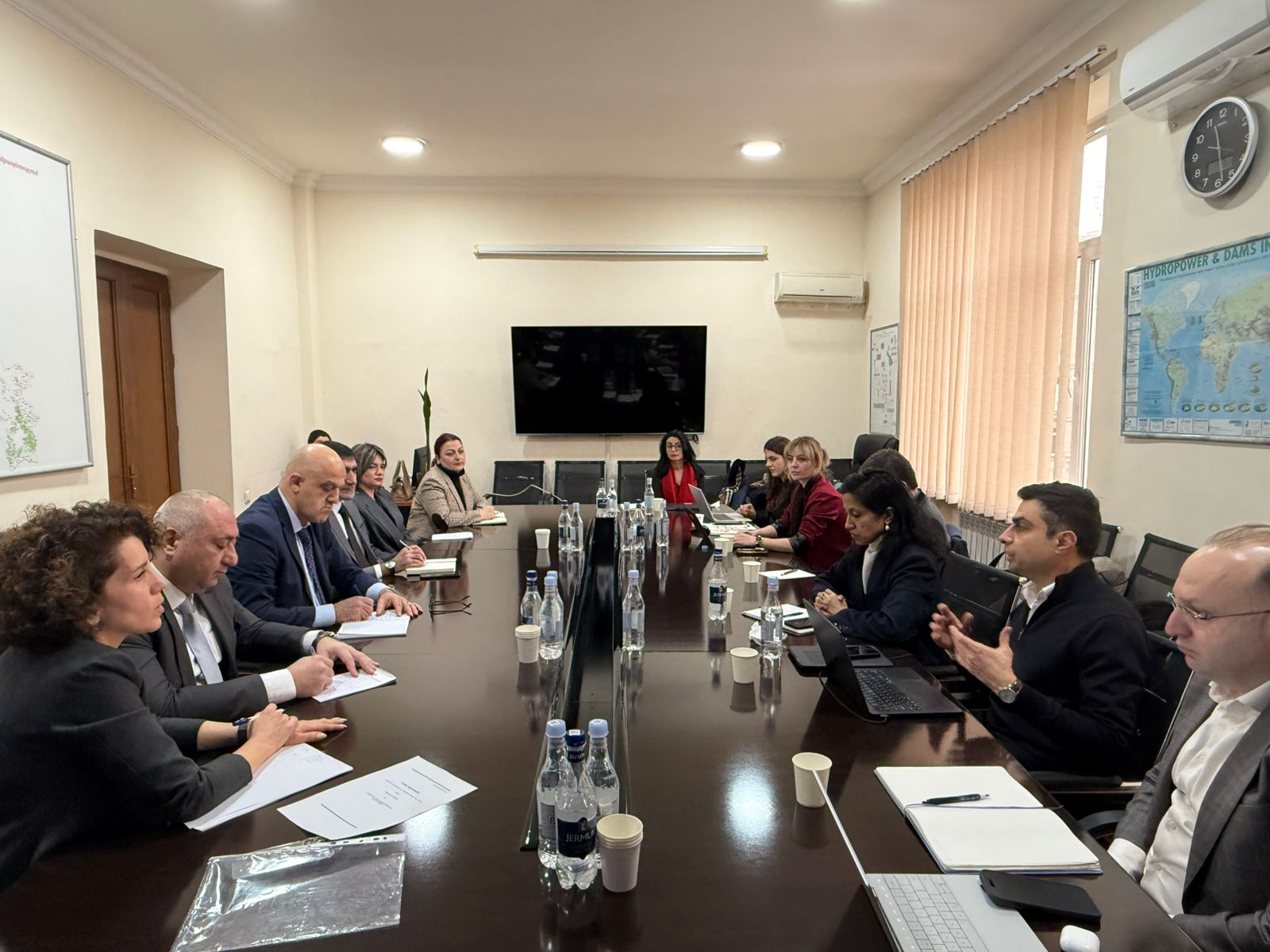 The Water Committee Hosts a Delegation from the World Bank
