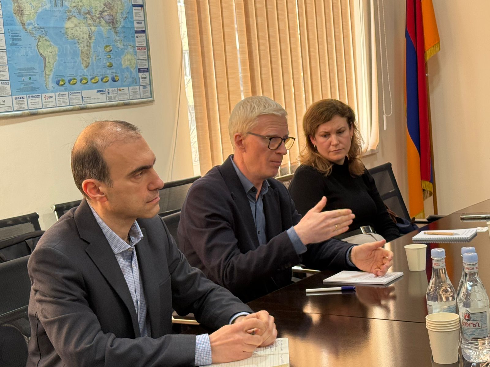 EU4Sevan+ Program Leaders Meet with Water Committee
